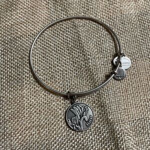 Alex & Ani “Sister” Bangle Charm Bracelet